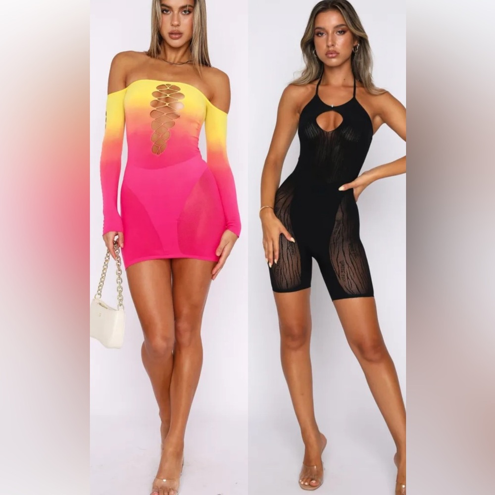 White fox- 2 outfits